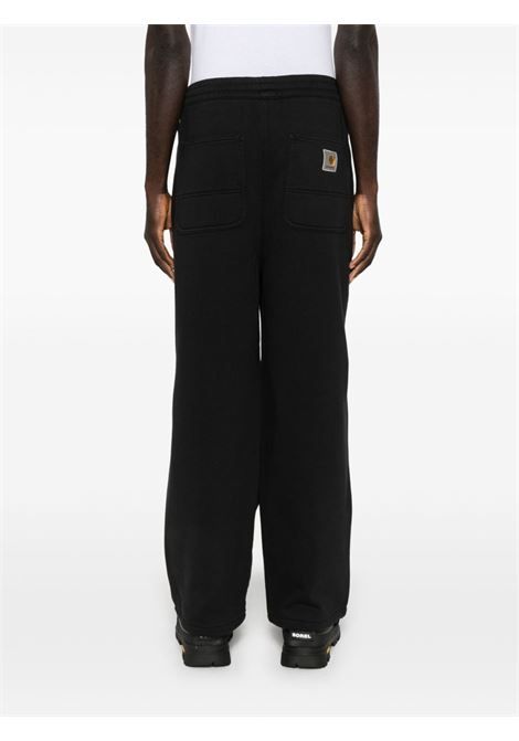 pantaloni double knee sweat uomo neri CARHARTT WIP | I03554689.06